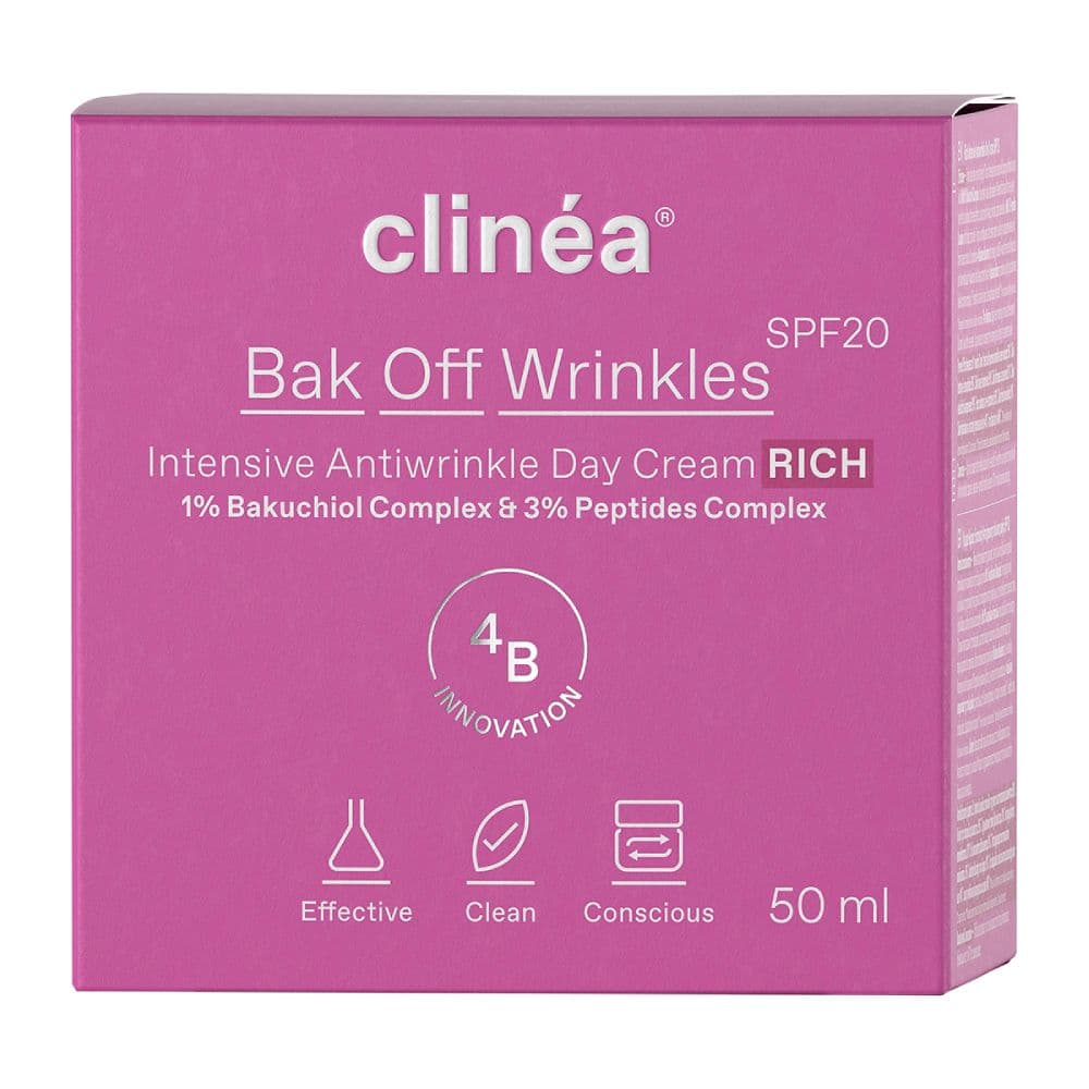 Clinea Bak off Wrinkles Rich SPF20 50ml