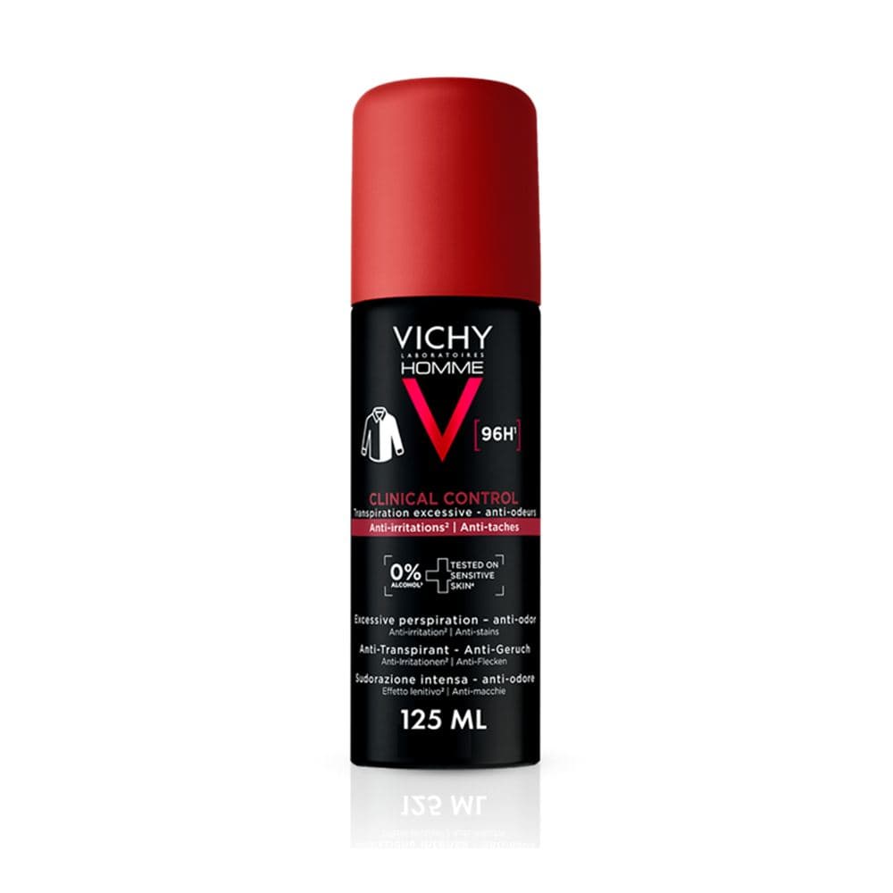 Vichy Clinical Control Αποσμητικό Σπρέι Για Άνδρες 96h 125ml